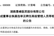 石药全面入主后，这家上市公司董事长换人