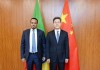 财政部部长蓝佛安会见埃塞俄比亚财政部部长希德