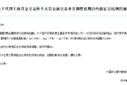 农业银行：Au（T+D）等合约保证金比例将从80%调整为100%