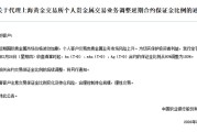 工行、农行、中行、建行等发布公告：调整贵金属延期业务保证金比例！