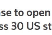 摩根大通，拟在美国开设逾160家新分行