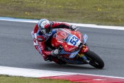 WSBK匈牙利站正赛次回合，张雪机车车手德比斯退赛