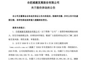 5天4板，合肥城建发布异动公告：与长鑫科技无任何业务往来，公司股价已大幅偏离当前业绩