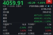 A股低开低走，沪指半日下跌1.03%