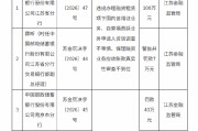 邮储银行江苏省分行及南京市分行合计被罚140万元：违规办理融资租赁项下国内信用证业务等