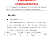 603779，控制权拟变更！明天停牌！