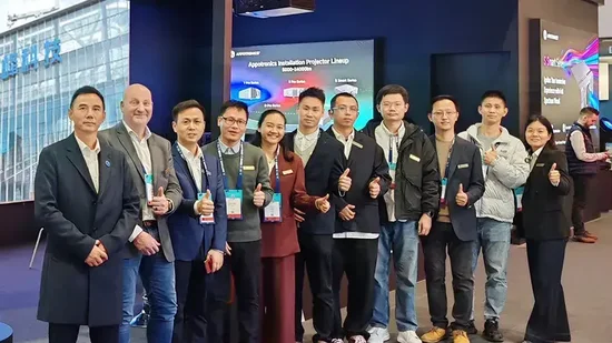 ISE2026现场直击，光峰专显多个产品亮相彰显技术硬实力