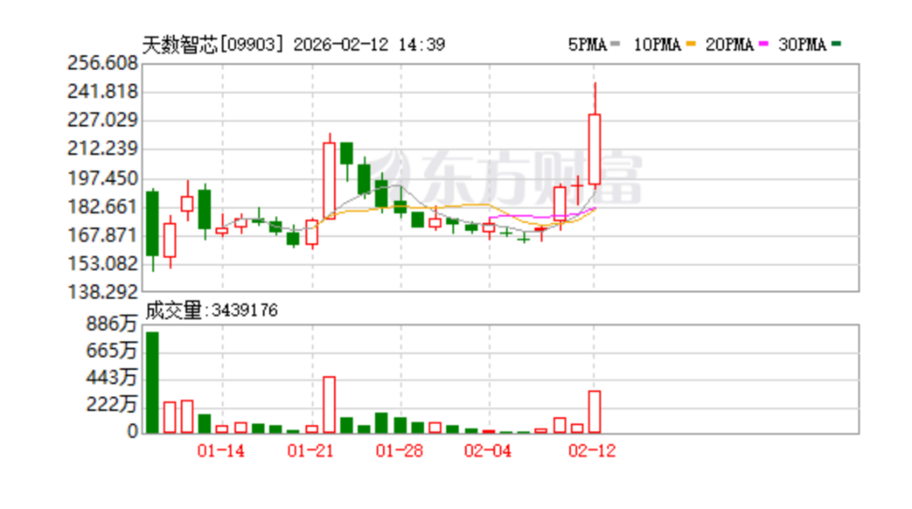 智谱40%、MiniMax 25%、芯片板块也飙升！港股AI概念爆了