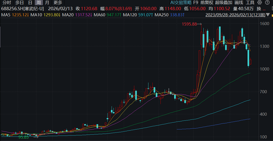 寒武纪，遭国盛证券下调业绩预期，隐喻将重演东方财富股价崩塌历史？