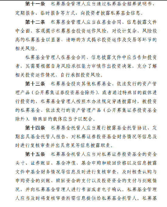 涉及1.9万家管理人！私募基金信息披露新规落地：十大要点必看，最高罚20万！
