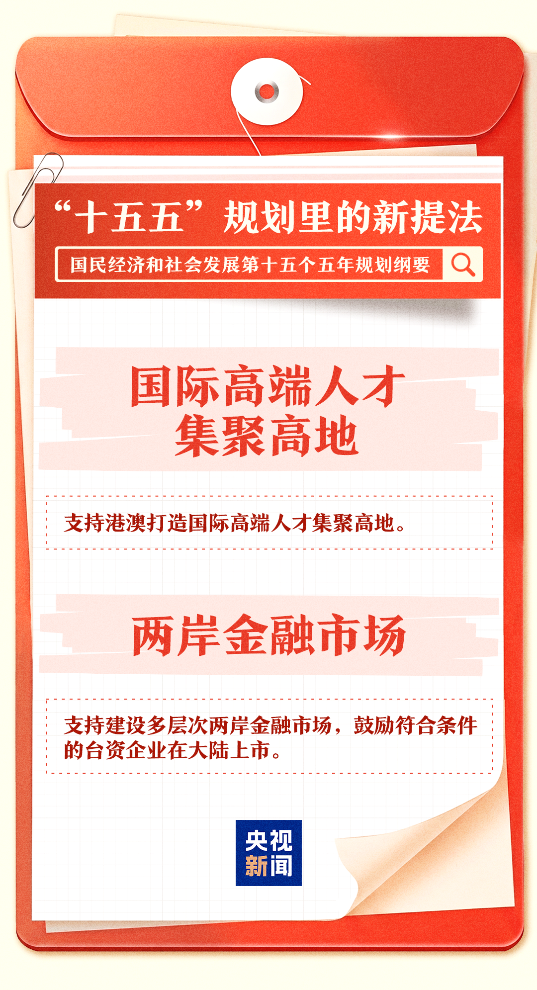 “十五五”规划纲要里的这些新提法，一组图了解→