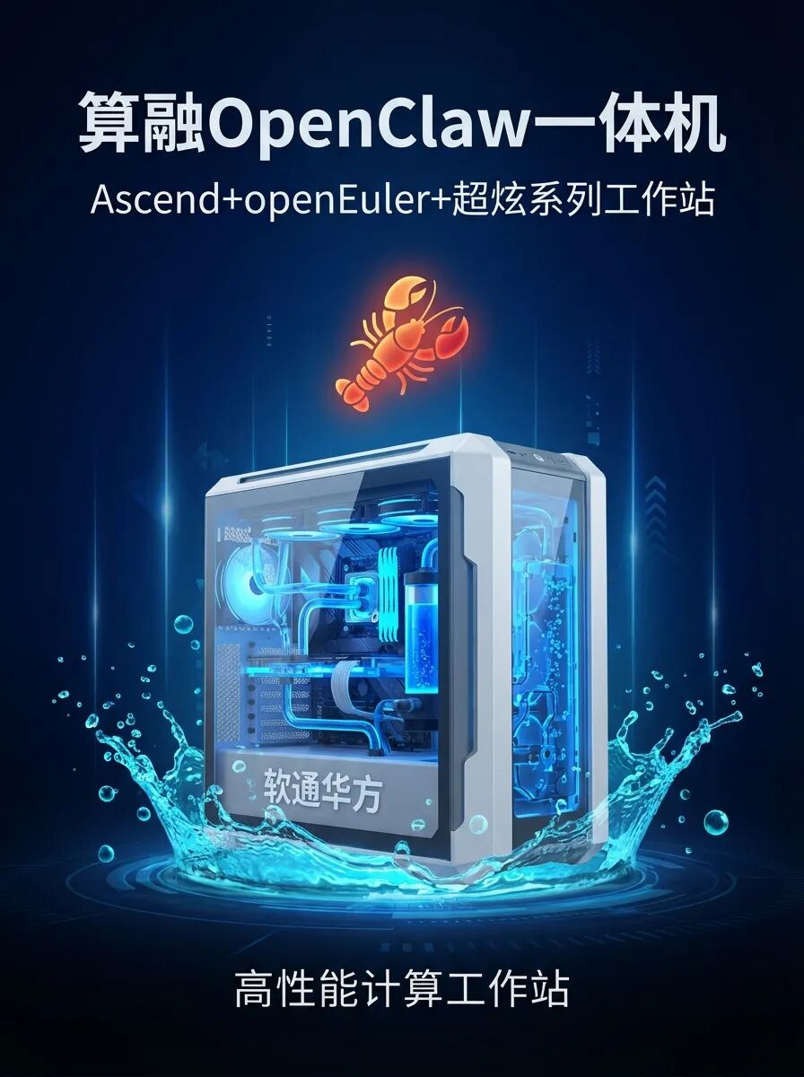 华为昇腾赋能：软通华方发布国产自研“算”融龙虾一体机