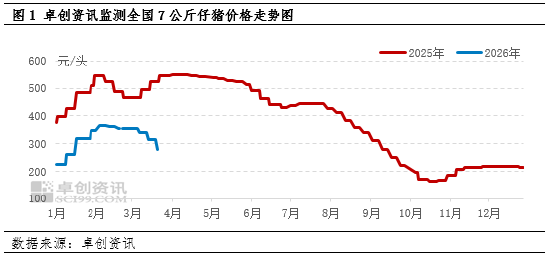 高瞻远“猪”:一季度仔猪价格先涨后跌,预计二季度或止跌企稳