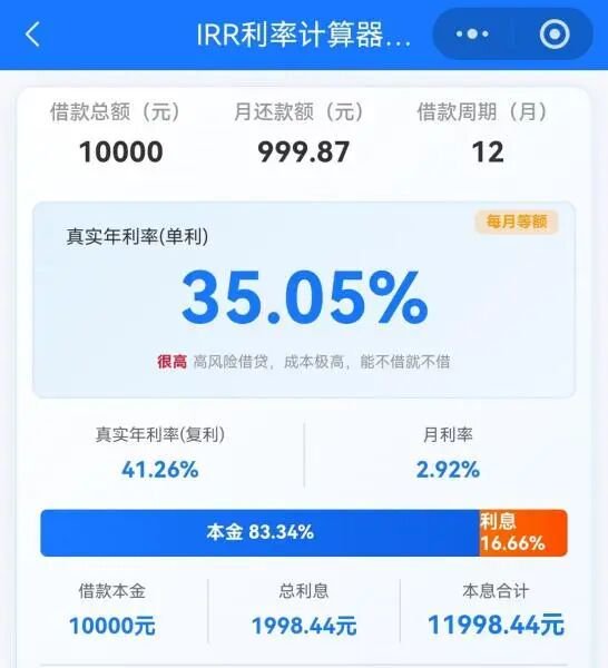 嘉银科技日赚420万背后：旗下你我贷遭约谈，实际利率近60%