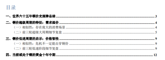【建投有色】论铜的黄金十年:世界铜价史规律