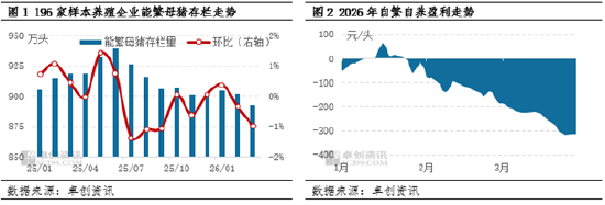 高瞻远“猪”：行业深度亏损下 3月存栏分化与4月走势展望