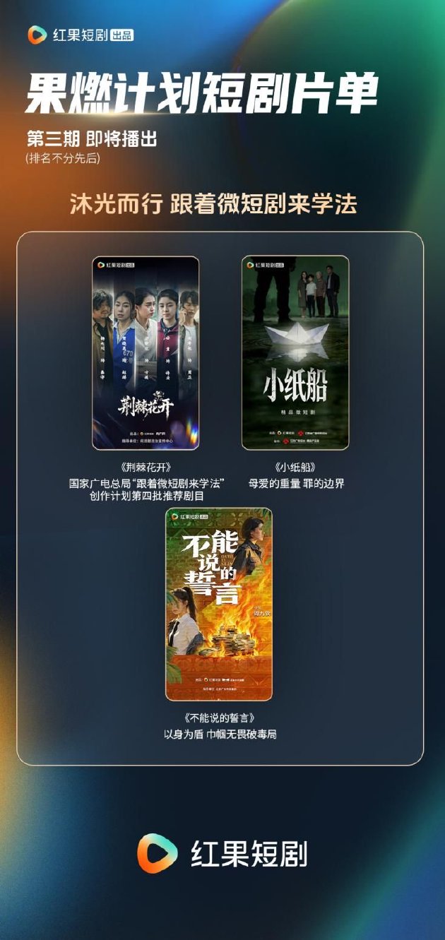 红果短剧坚守真人短剧赛道 5亿专项资金支持内容深耕