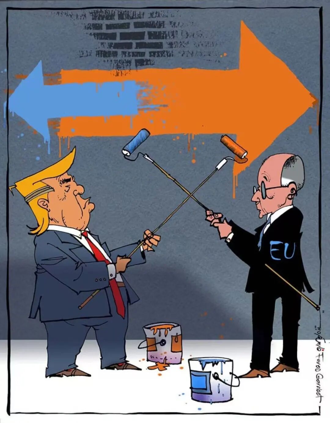 一觉醒来，美国对欧洲下狠手了