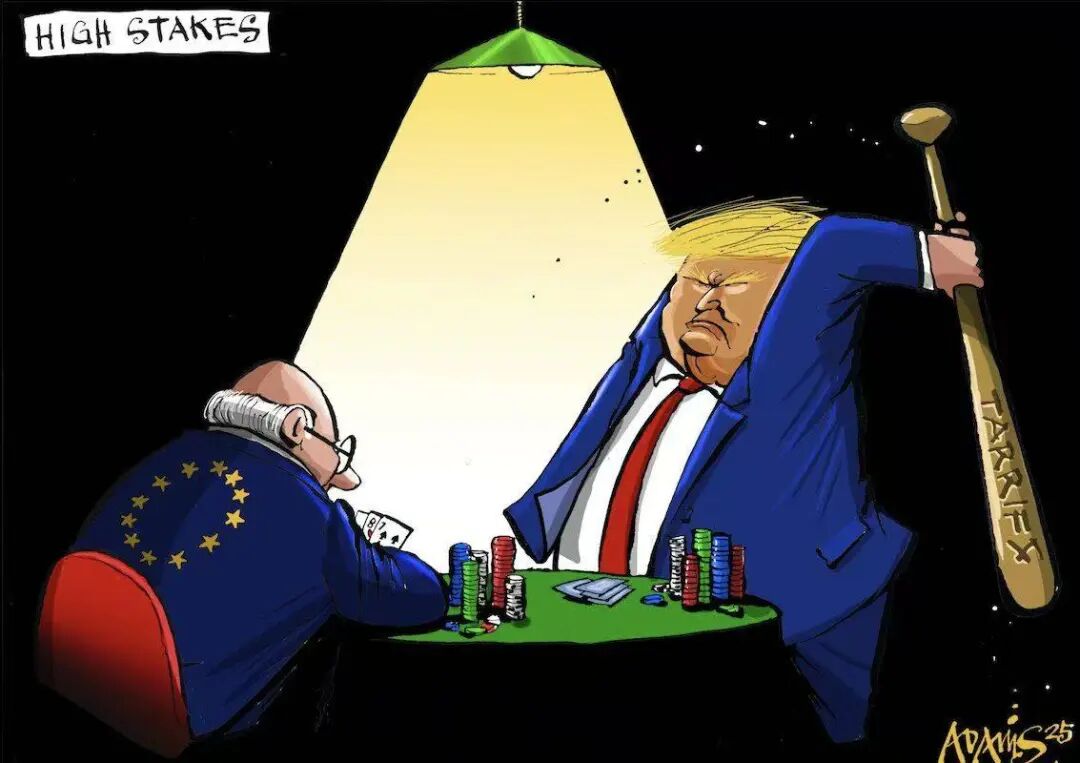 一觉醒来，美国对欧洲下狠手了