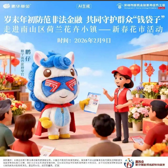 515投资者保护 | 走进校园、社区、花市！鹏华基金青年投教团荣获2026年度最具影响力投教项目奖