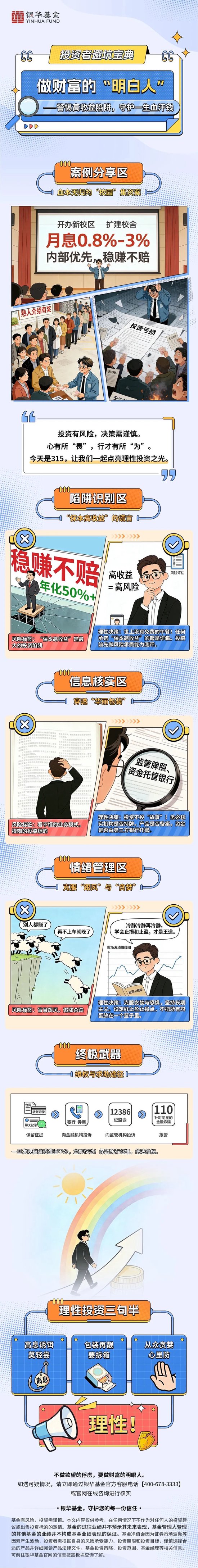 515投资者保护 | 27期漫画36万阅读!银华《投资者避坑宝典》系列投保栏目荣获2026年度投教项目优秀实践奖
