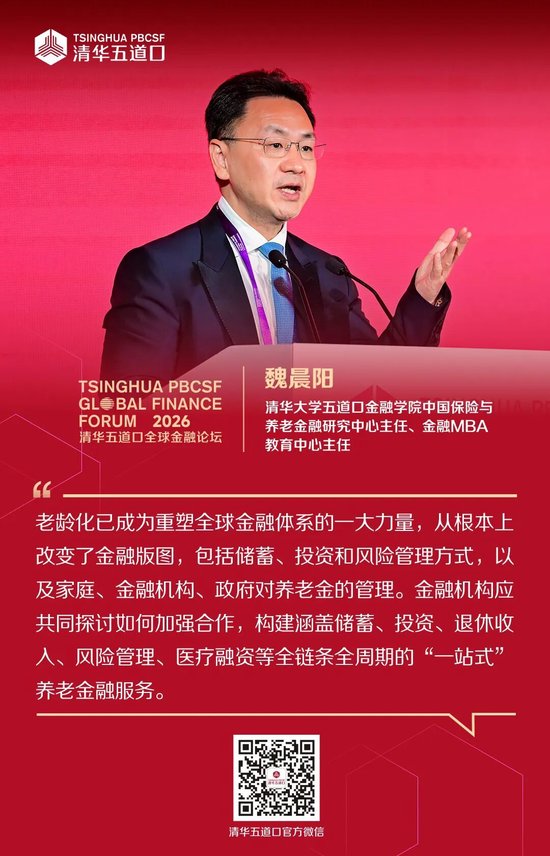 嘉宾观点④丨2026清华五道口全球金融论坛