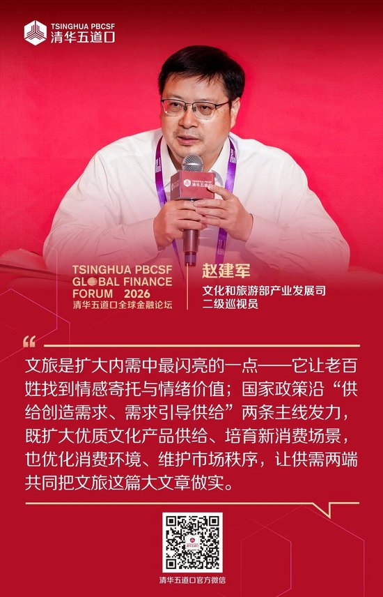 嘉宾观点④丨2026清华五道口全球金融论坛